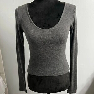 Brandy Melville Scoop Neck Top